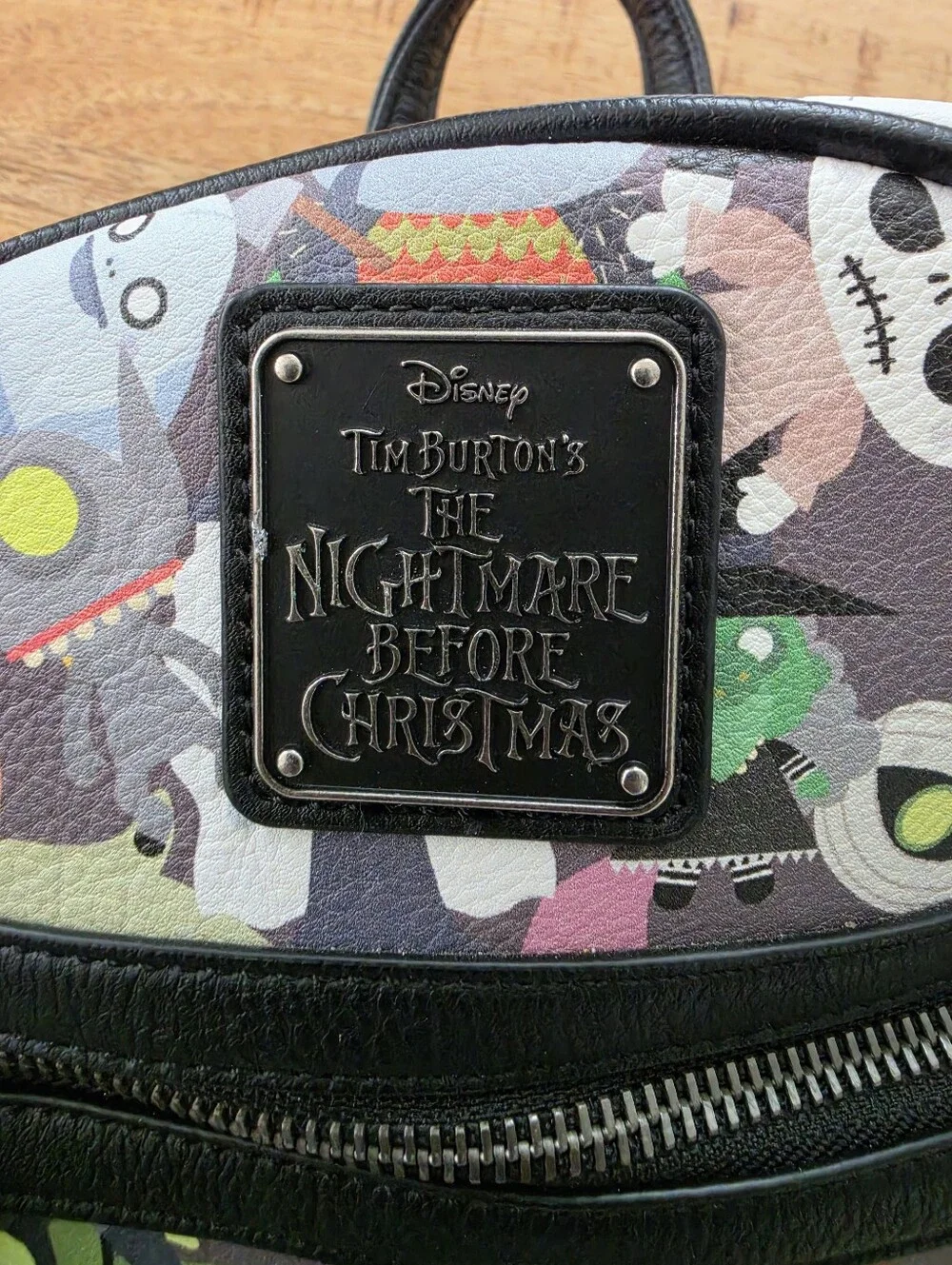 Loungefly The Nightmare Before Christmas Chibi Characters Mini Backpack